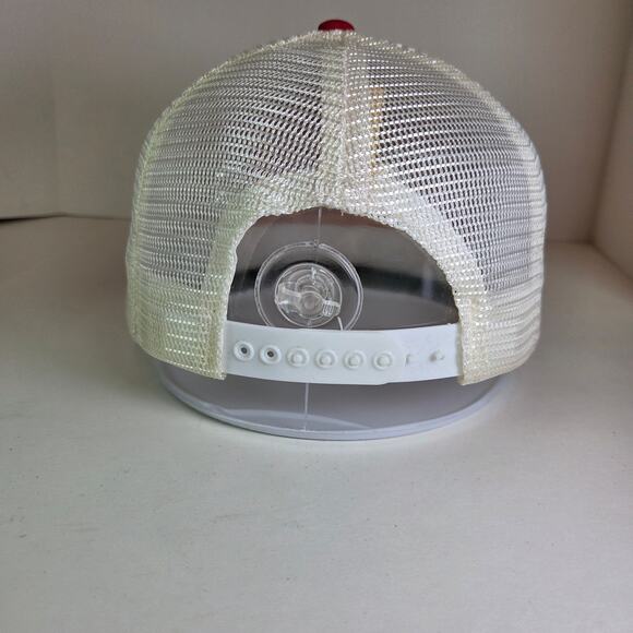 Vintage Arkansas Razorbacks Trucker Hat Mesh Snapback Made USA 70s 80s - Picture 3 of 10